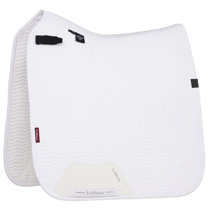 LeMieux Essence Dressage Saddle Pad - White