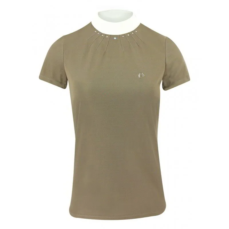 Equi-Theme Efel Womens Competition Shirt - Iron
