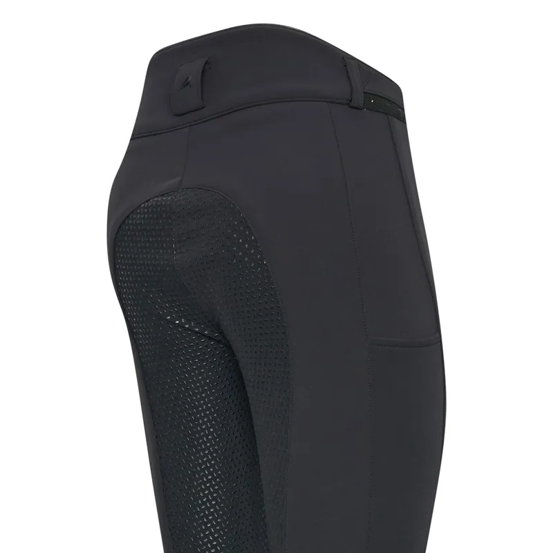 Euro-Star Equitation Queen Diamond Full Grip Ladies Breeches - Black-2