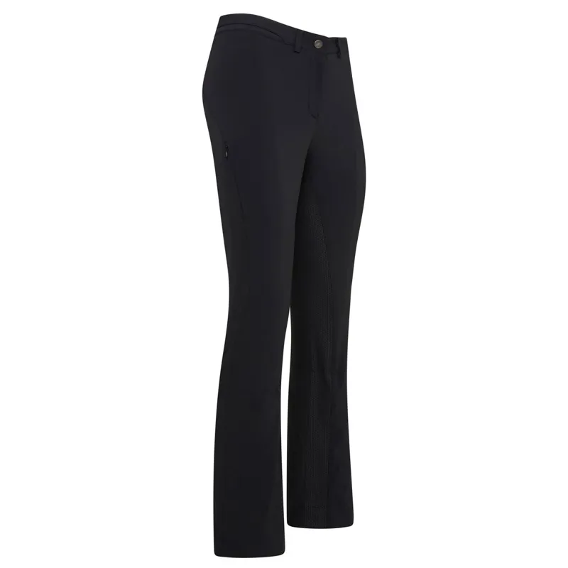Euro-Star Jodhpur Equitation Queen Full Grip Womens Breeches - Black