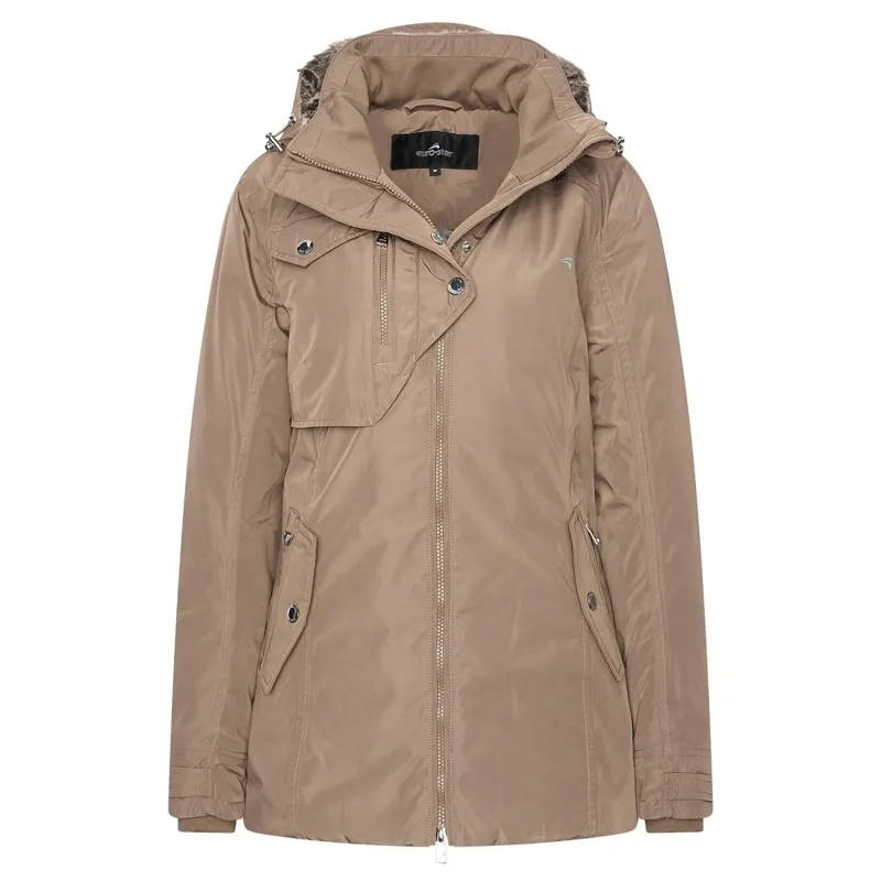 Euro-Star Lajana Ladies Waterproof Jacket - Umbra