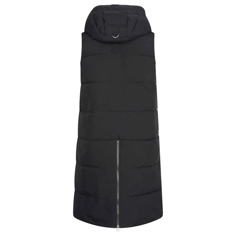 Euro-Star Laverri Ladies Long Vest - Black-1