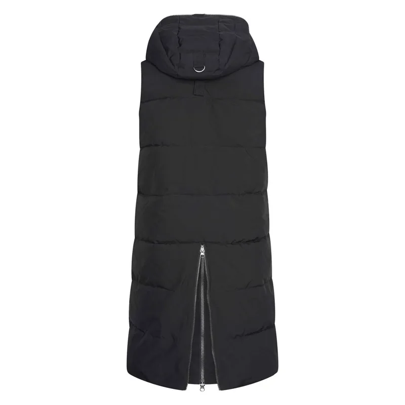 Euro-Star Laverri Ladies Long Vest - Black-2