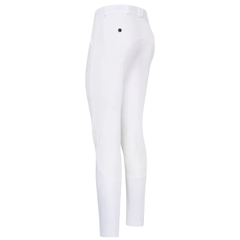 Euro-star Marco Knee Grip Men's Competition Breeches - White-2