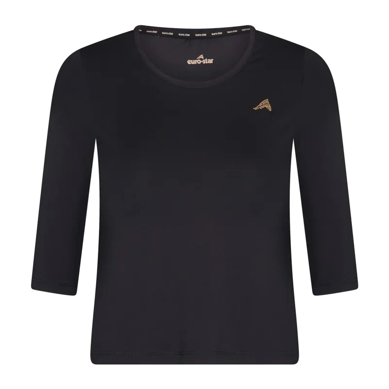 Euro-Star Wanda 2-in-1 Ladies Top - Meteorite-1