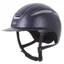 Evoke Callisto Wide Peak Riding Helmet - Navy/Chrome