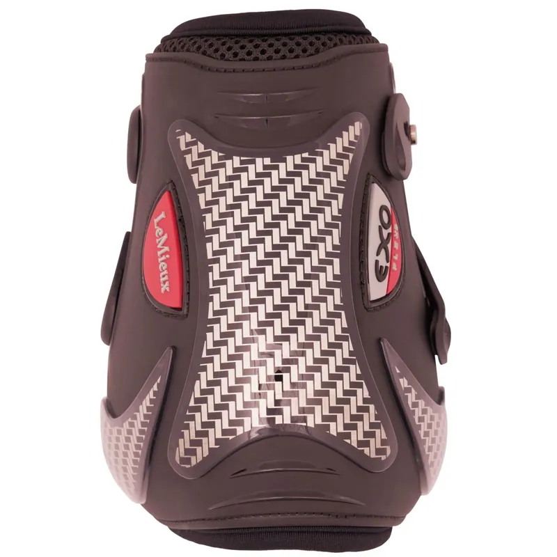 LeMieux Exo-Flex Fetlock Boots - Brown/Gold-2