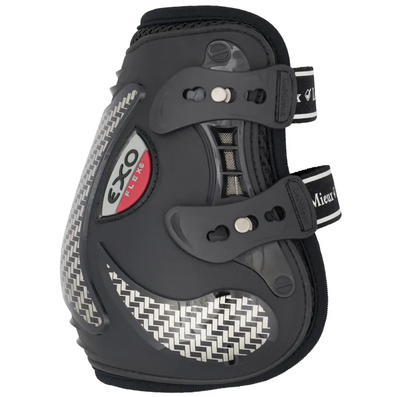LeMieux Exo-Flex Fetlock Boots - Black/Silver