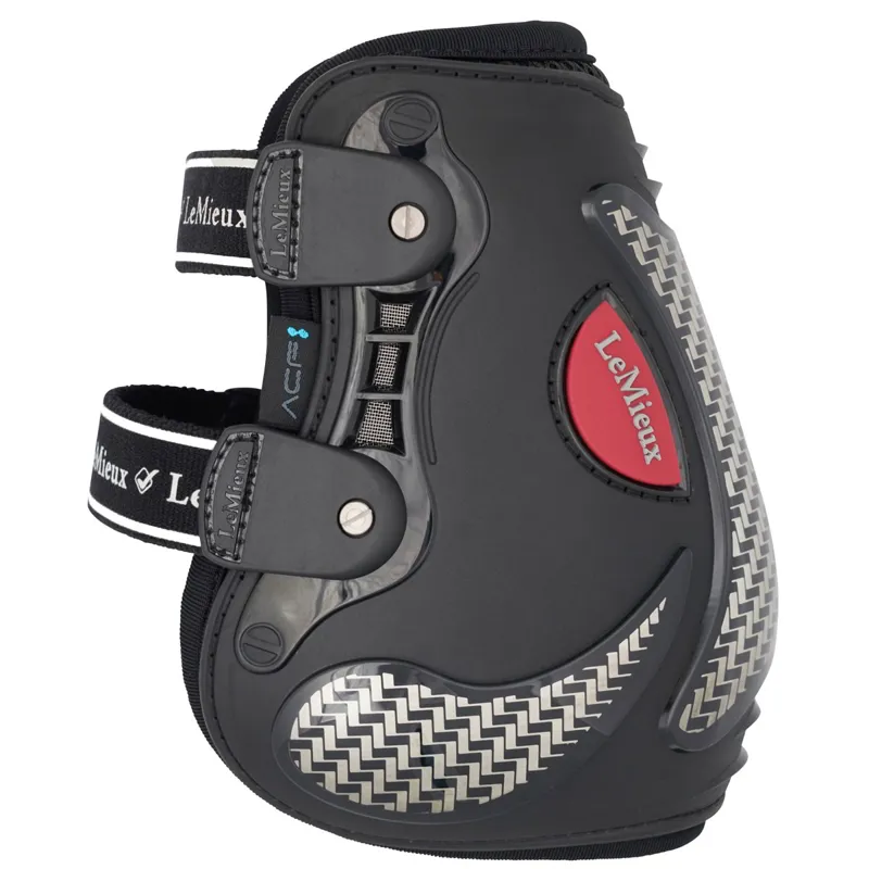 LeMieux Exo-Flex Fetlock Boots - Black/Silver-2