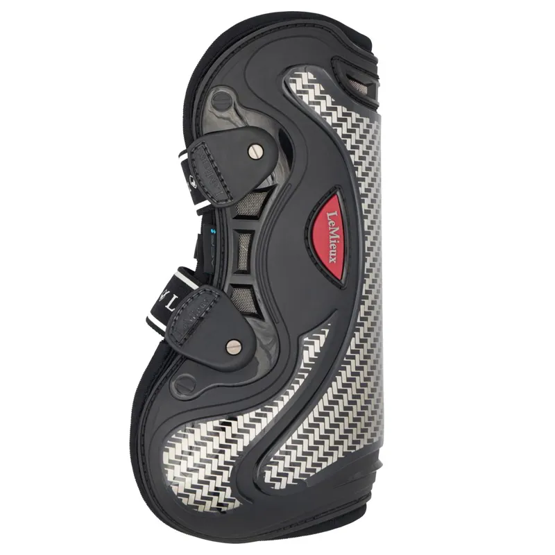 LeMieux Exo-Flex Tendon Boots - Black/Silver-1
