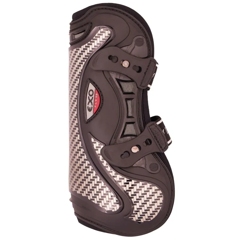 LeMieux Exo-Flex Tendon Boots - Brown/Gold
