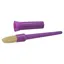 Ezi-Groom Plastic Hoof Oil Brush in Purple