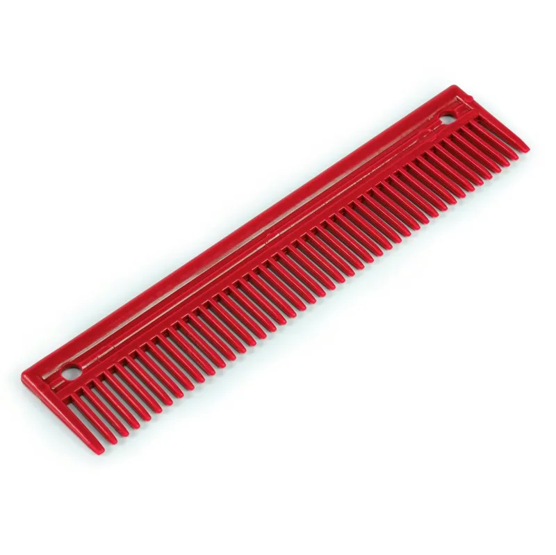 EZI-GROOM Giant Plastic Mane Comb - Red-1