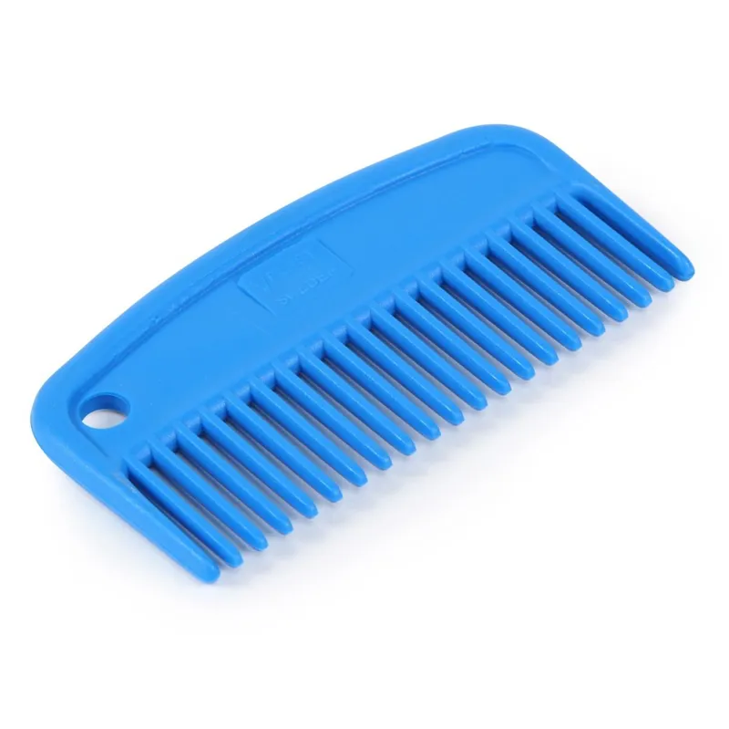 EZI-GROOM Plastic Mane Comb - Blue-1