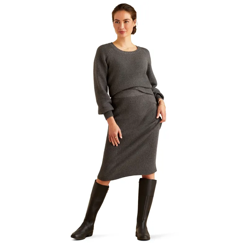 Ariat Country Malvern Women's Skirt - Charcoal-2