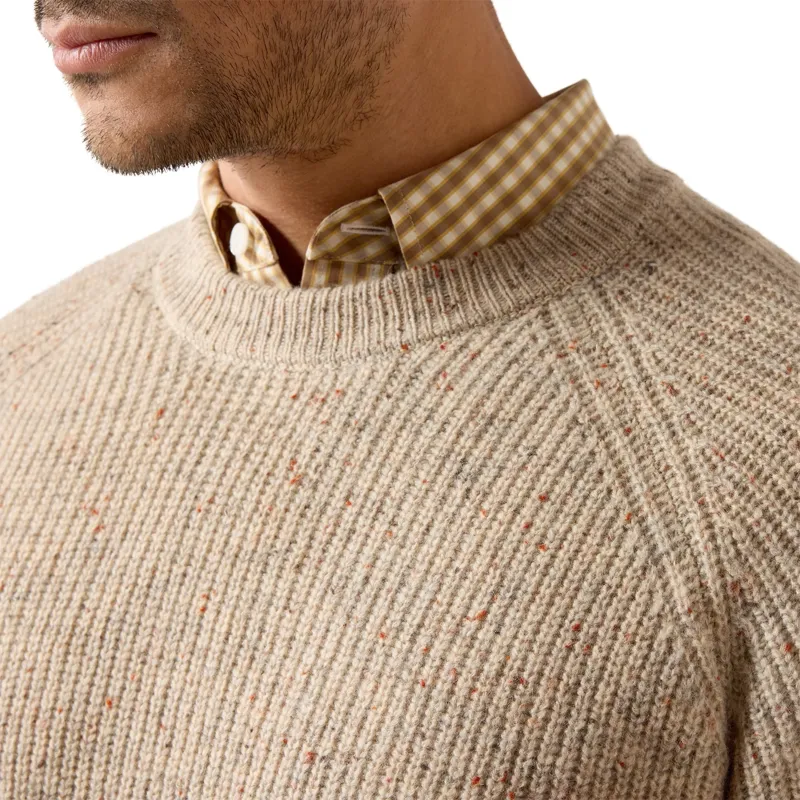 Ariat Country Heddon Men's Sweater - Oatmeal-4