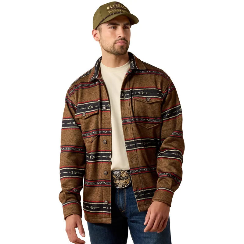 Ariat Caldwell Men's Shirt Jacket - Toffee Serape