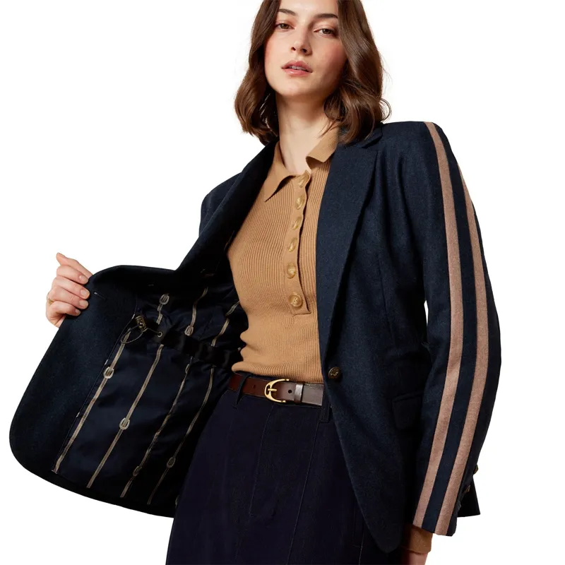 Ariat Dornie Women's Blazer - Navy-6