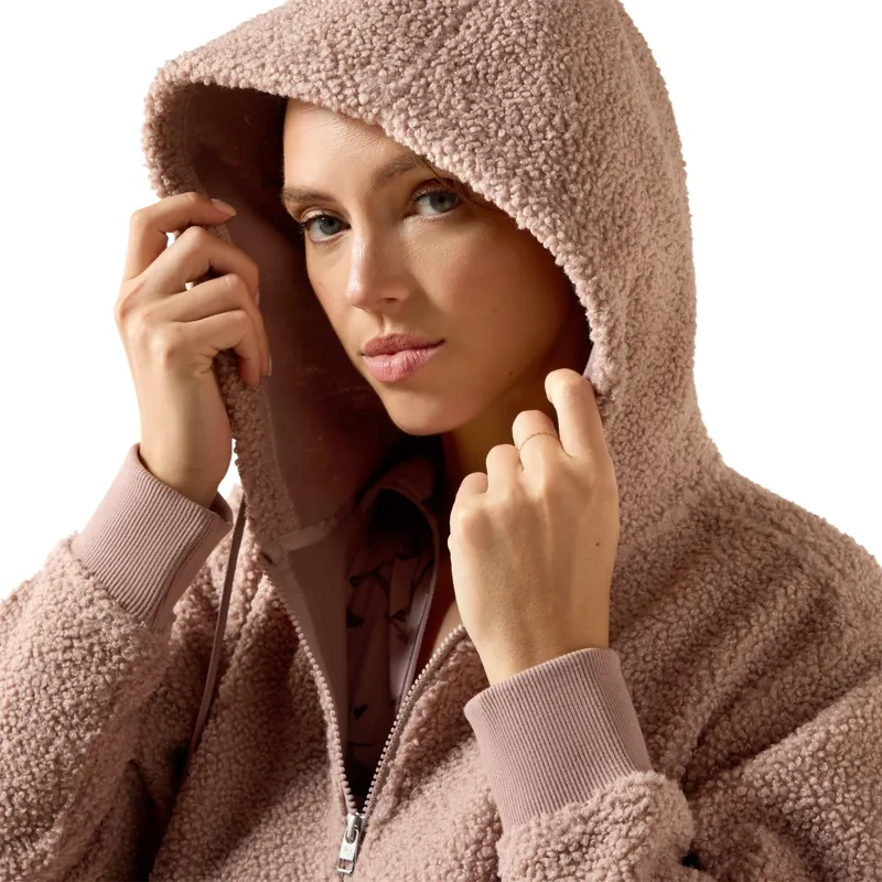 Ariat Orinda Womens Sherpa Hoodie - Sphinx-3