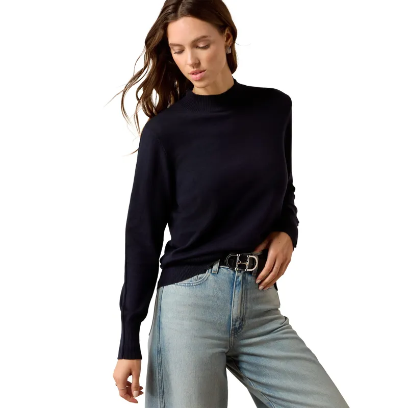 Ariat Coney Women's Sweatshirt - Show Navy-3