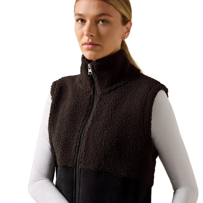 Ariat Laviolette Womens Full Zip Vest - Black-2