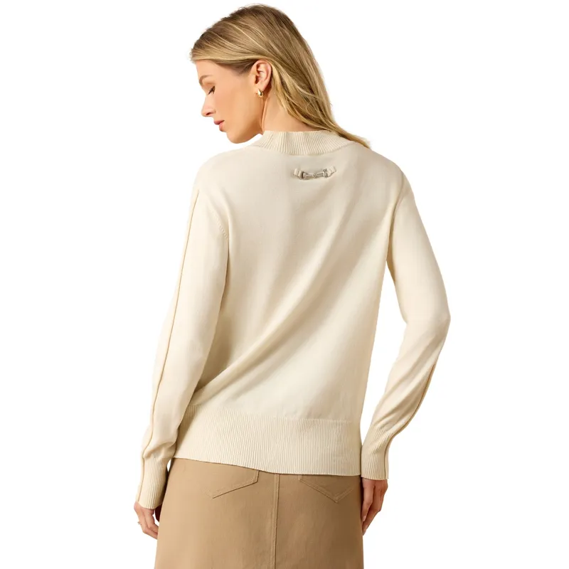 Ariat Coney Women's Sweatshirt - Antique White-2