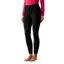Ariat Tri Factor Vivacity Heat Half Grip Womens Breeches - Black