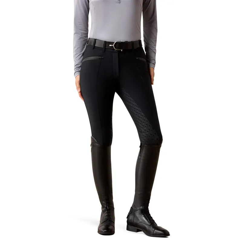 Ariat Troika Waterproof Full Grip Women's Breeches - Black-2