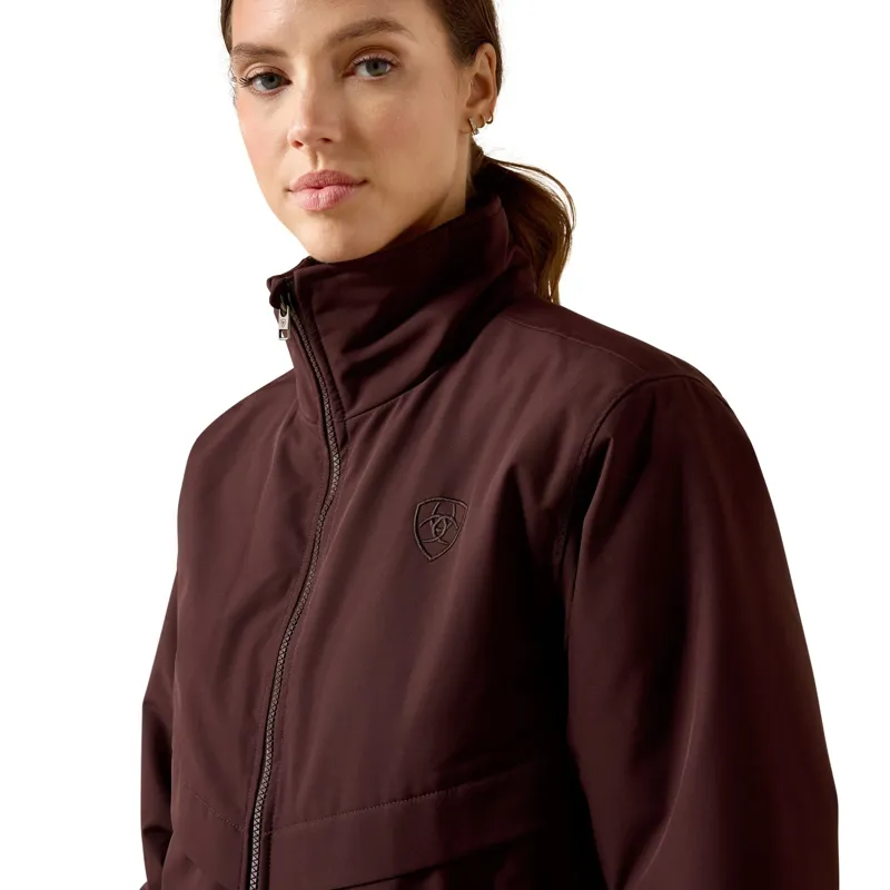 Ariat Stable 2.0 Insulated Womens Jacket - Chocolate Plum-4