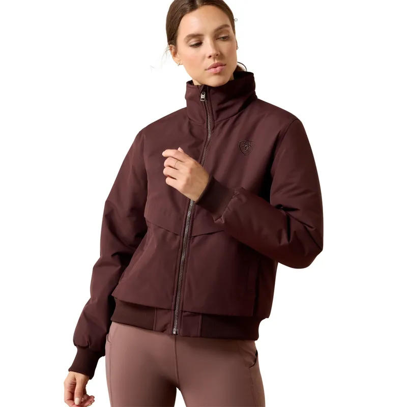 Ariat Stable 2.0 Insulated Womens Jacket - Chocolate Plum-1