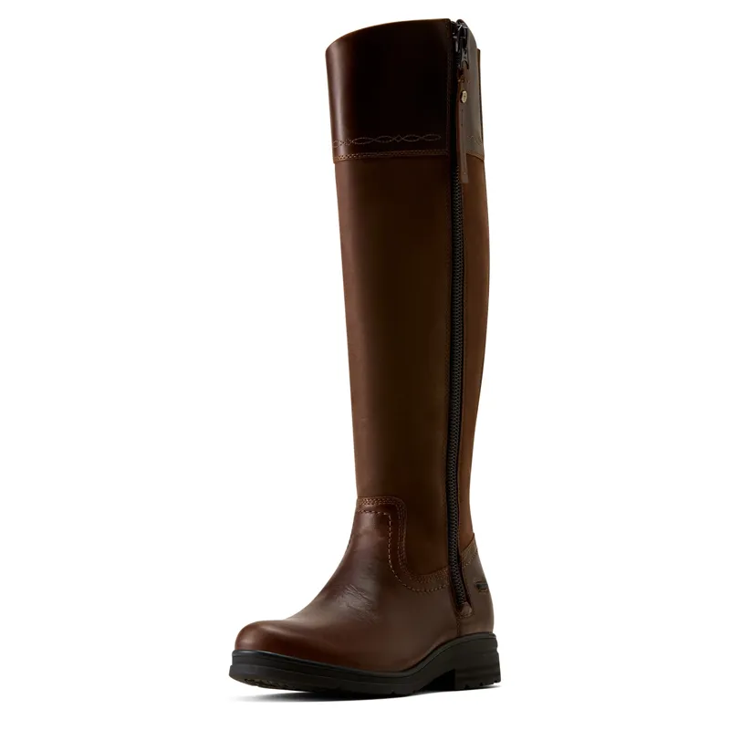 Ariat Windsor Women's Waterproof Country Boots - Tobacco Brown-5