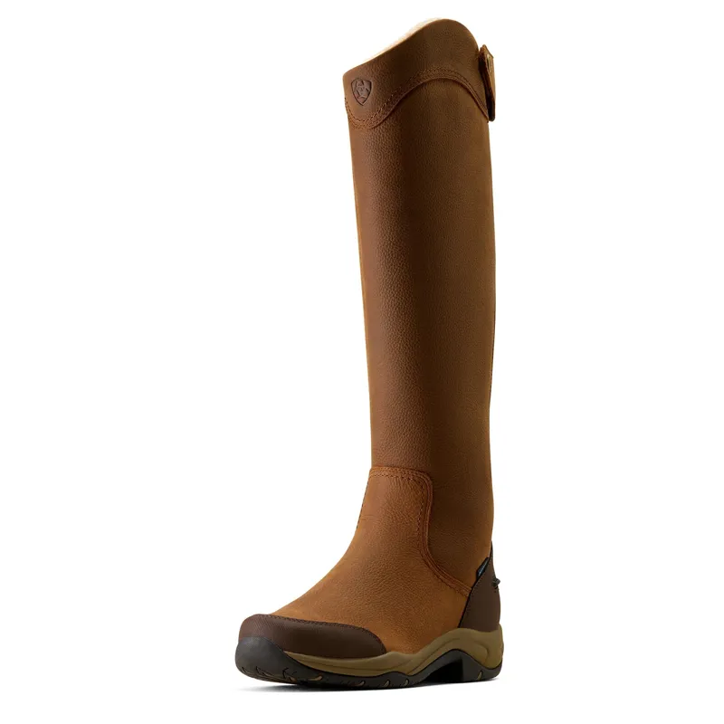 Ariat Telluride Tall Waterproof Women's Riding Boots - Barn Brown