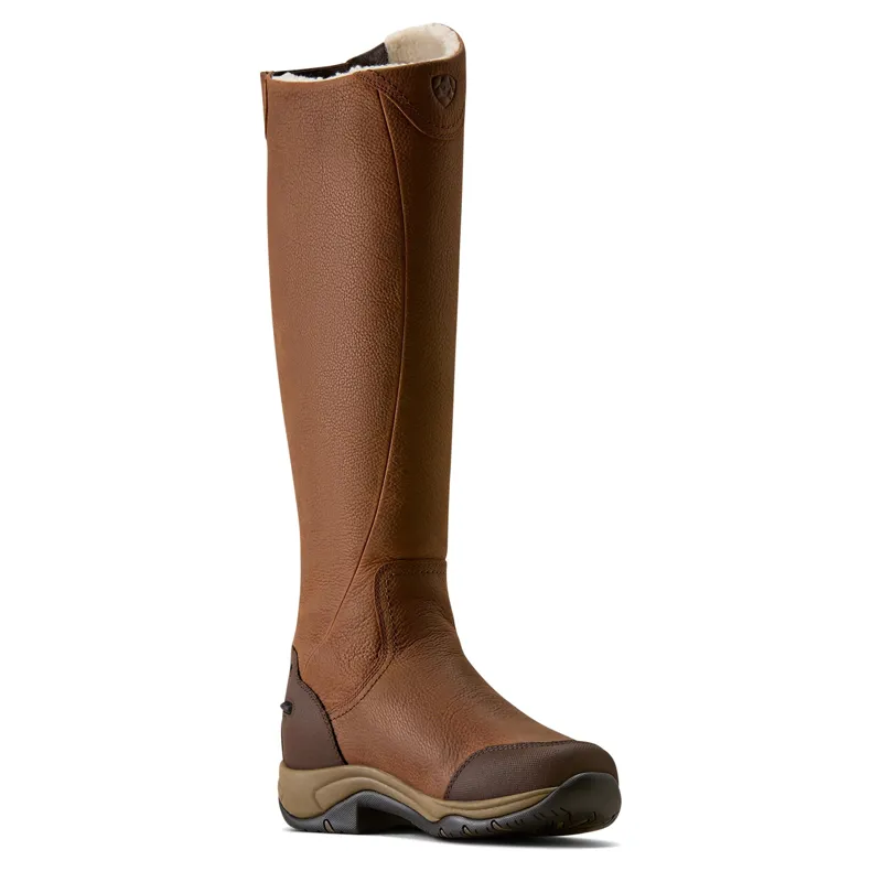 Ariat Telluride Tall Waterproof Women's Riding Boots - Barn Brown-3
