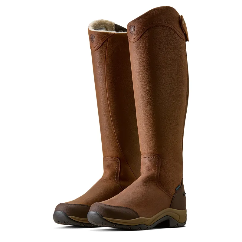 Ariat Telluride Tall Waterproof Women's Riding Boots - Barn Brown-1