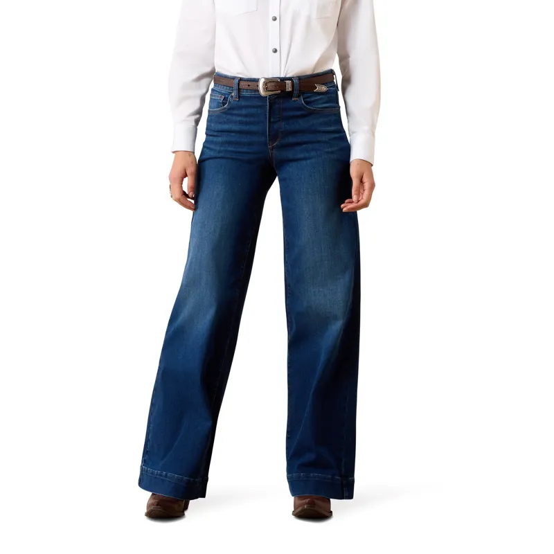 Ariat Revel Vilma Ultra Stretch Women's Wide Leg Jeans - Norwalk