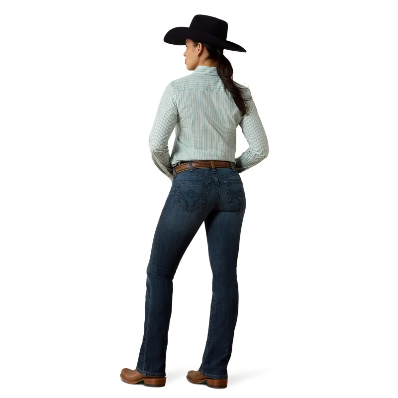 Ariat Luisa Women's Mid Rise Boot Cut Jeans - Pasenda-3