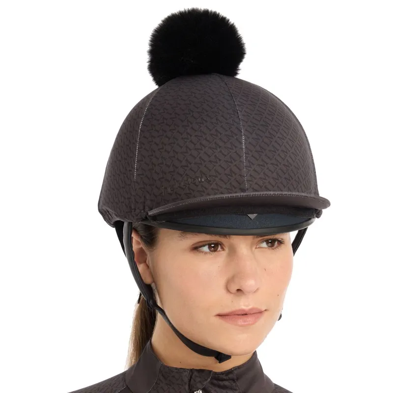 LeMieux Faith Helmet Cover - Cinder-6