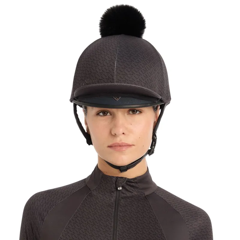 LeMieux Faith Helmet Cover - Cinder-5