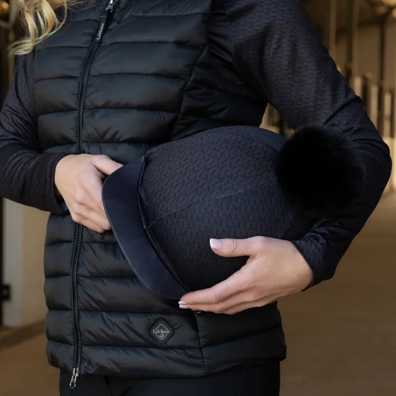LeMieux Faith Helmet Cover - Cinder-2