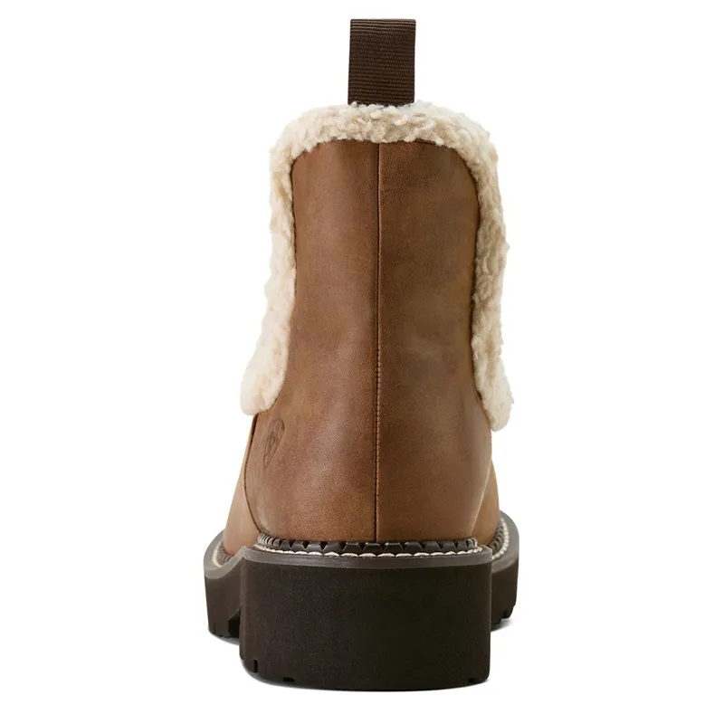 Ariat Fatbaby Chelsea Cozy Women's Boots - Distressed Brown/Cream-2