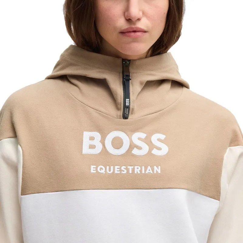BOSS Equestrian Faye Women's Hoodie - Signature Camel-4