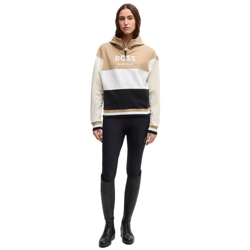 BOSS Equestrian Faye Women's Hoodie - Signature Camel-3