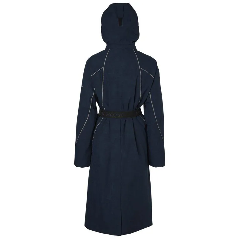 Mountain Horse Felicia Women's Long Waterproof Coat - Navy-1
