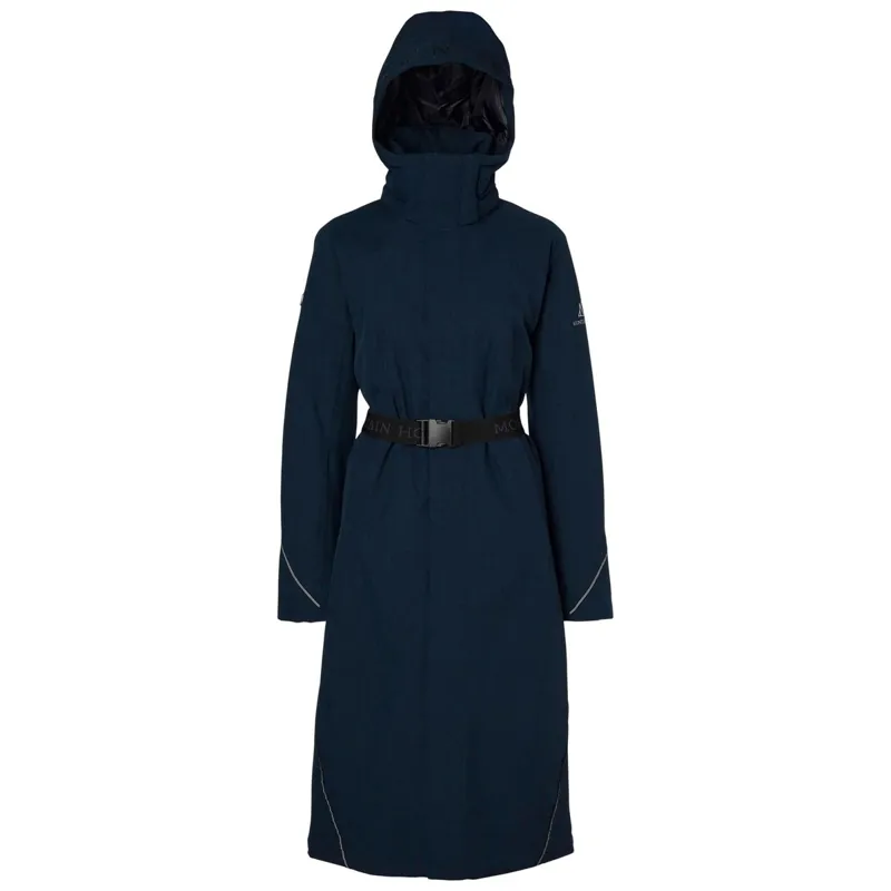 Mountain Horse Felicia Women's Long Waterproof Coat - Navy-2