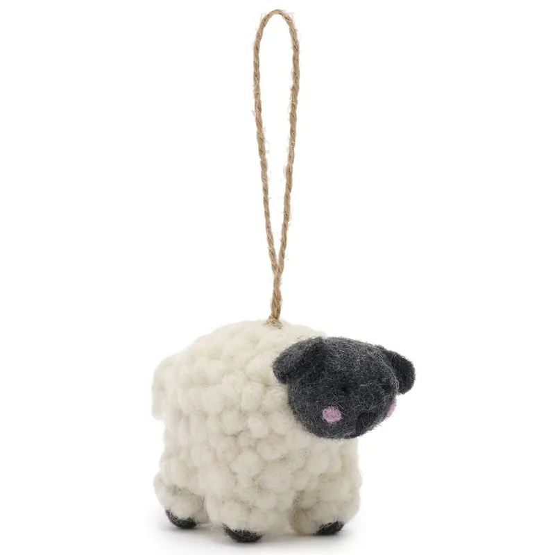 Sophie Allport Felt Ornament - Sheep