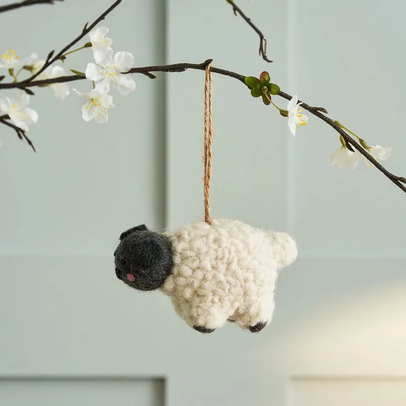 Sophie Allport Felt Ornament - Sheep-1