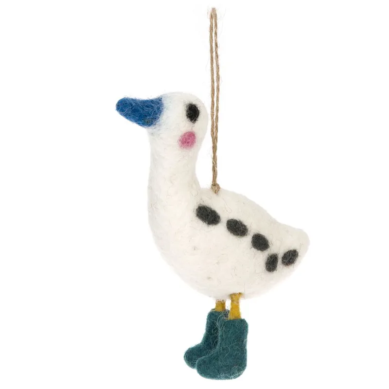 Sophie Allport Felt Ornament - Runner Duck