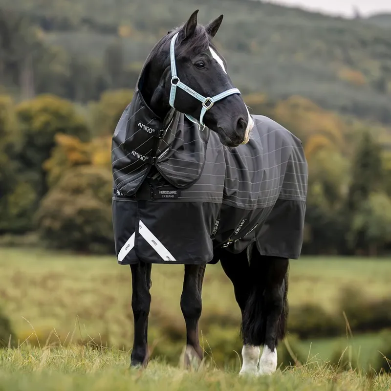 Amigo 1200D FieldSafe Reflectech Plus 100g Turnout Blanket - Reflective-1