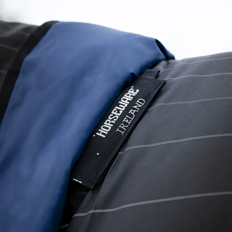 Amigo 1200D FieldSafe Reflectech Plus 0g Turnout Blanket - Black/Reflective-13