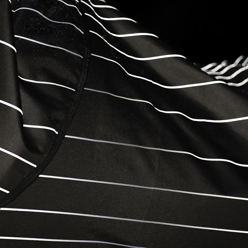 Amigo 1200D FieldSafe Reflectech Plus 0g Turnout Blanket - Black/Reflective-12
